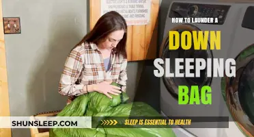 Down Sleeping Bag: Laundering Tips and Tricks