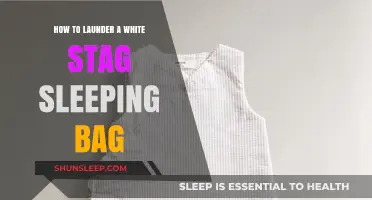 Laundering a White Stag Sleeping Bag: Tips and Tricks