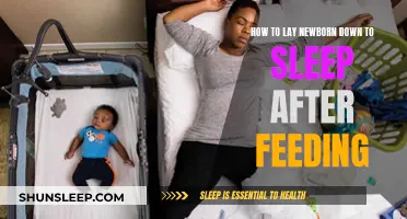 Putting Newborns to Sleep After Feeding: The Right Way