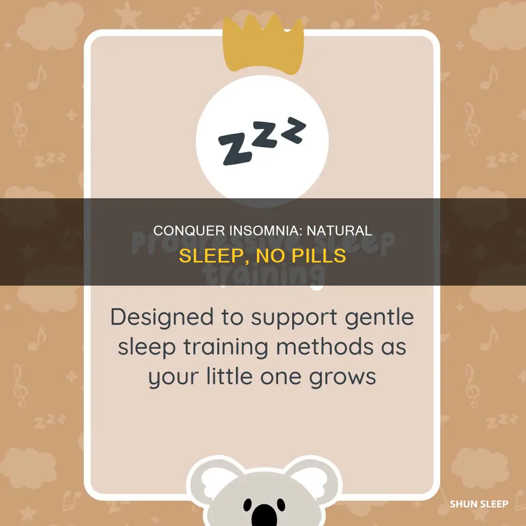how to learn to sleep without sleeping pills