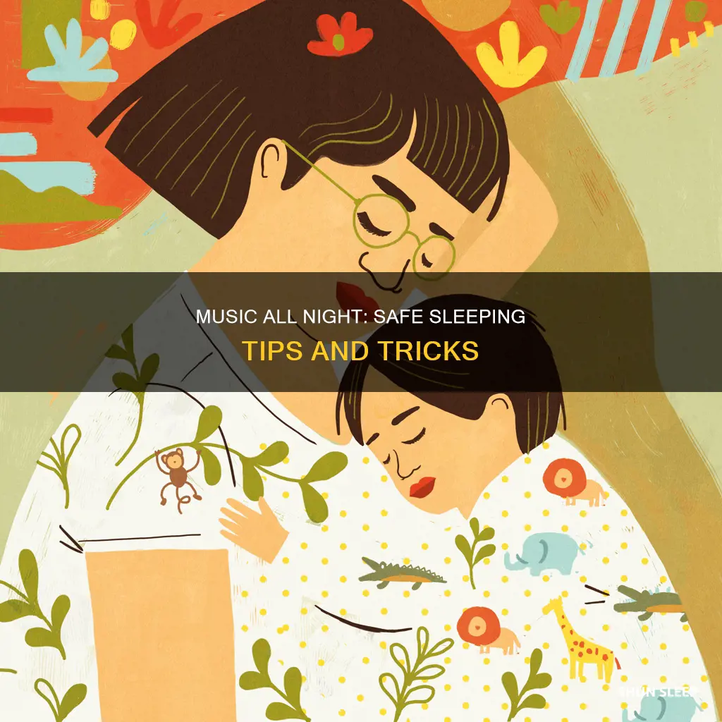 how to listen to music while sleeping without risk