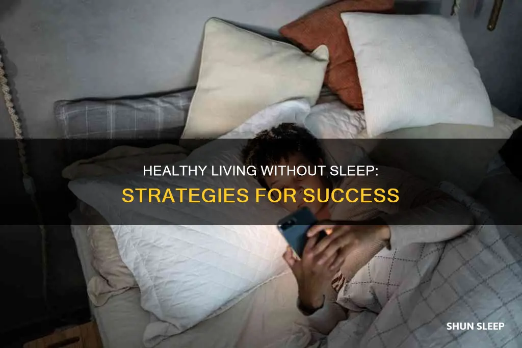 how to live healthy without sleep