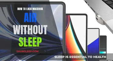 Lock Your MacBook Air Without Putting It to Sleep