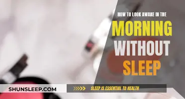 Look Alert and Awake Without Relying on Sleep