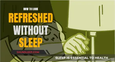 Look Refreshed and Rested, Even When Sleep-Deprived