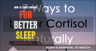 Lower Cortisol, Improve Sleep: A Guide to Better Rest