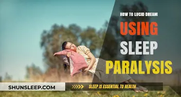 Sleep Paralysis: A Shortcut to Lucid Dreaming