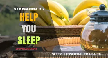 Relax and Unwind: Banana Tea Recipe for Better Sleep