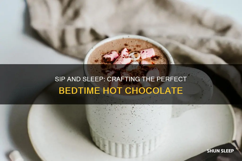 how to make the hot chocolate that helps you sleep
