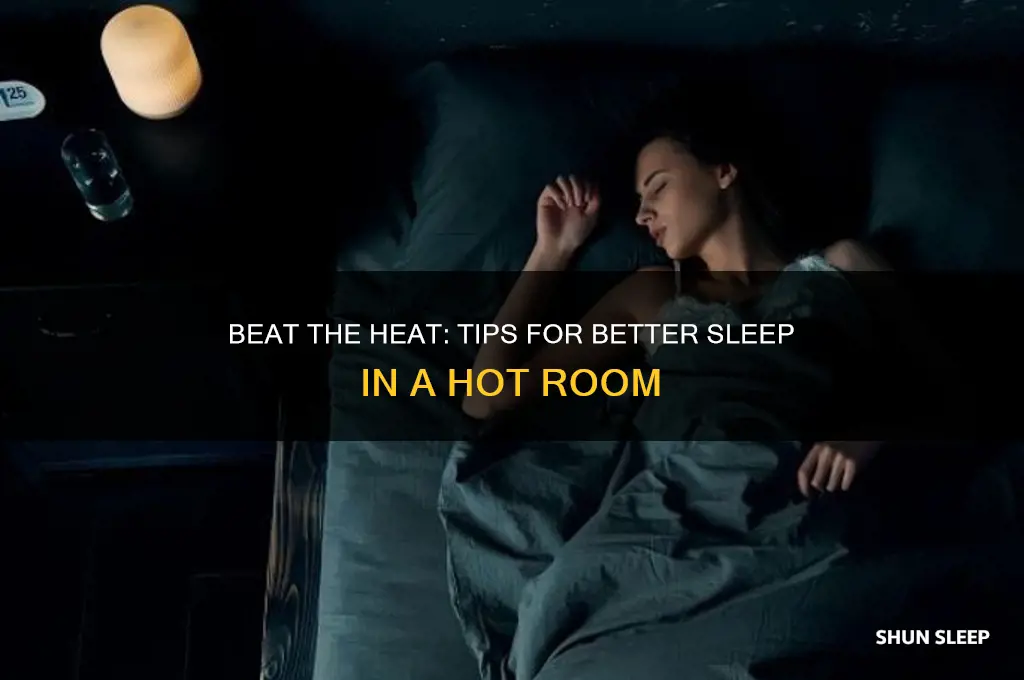 how to manage to get sleep in a hot room