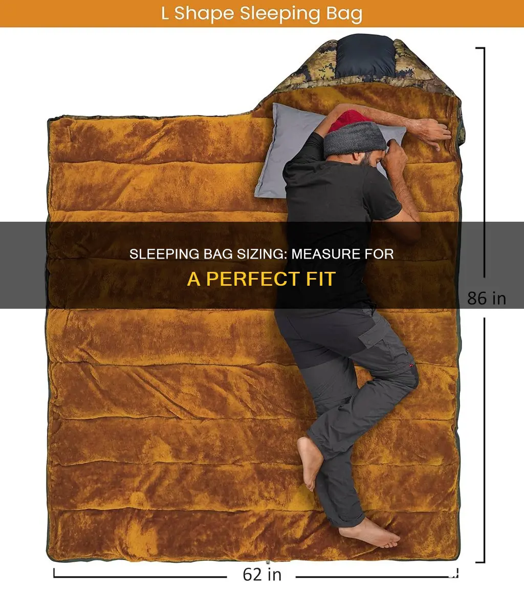 how to measure for a sleeping bag