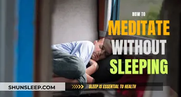Meditation Techniques to Stay Awake and Focused