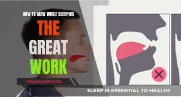 Mastering the Mewing Technique While Sleeping: Achieving Great Results