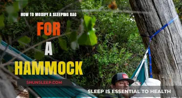 Converting Your Sleeping Bag for Hammock Camping