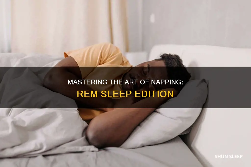 how to nap with rem sleep