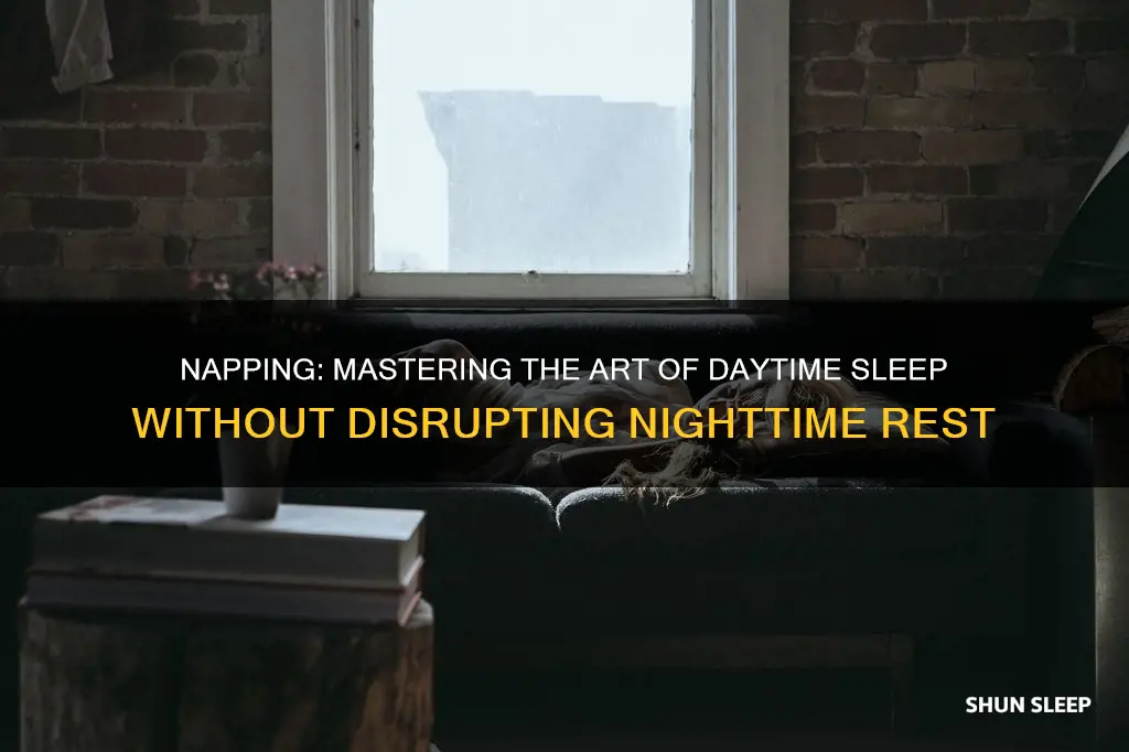 how to nap without messing up sleep schedule