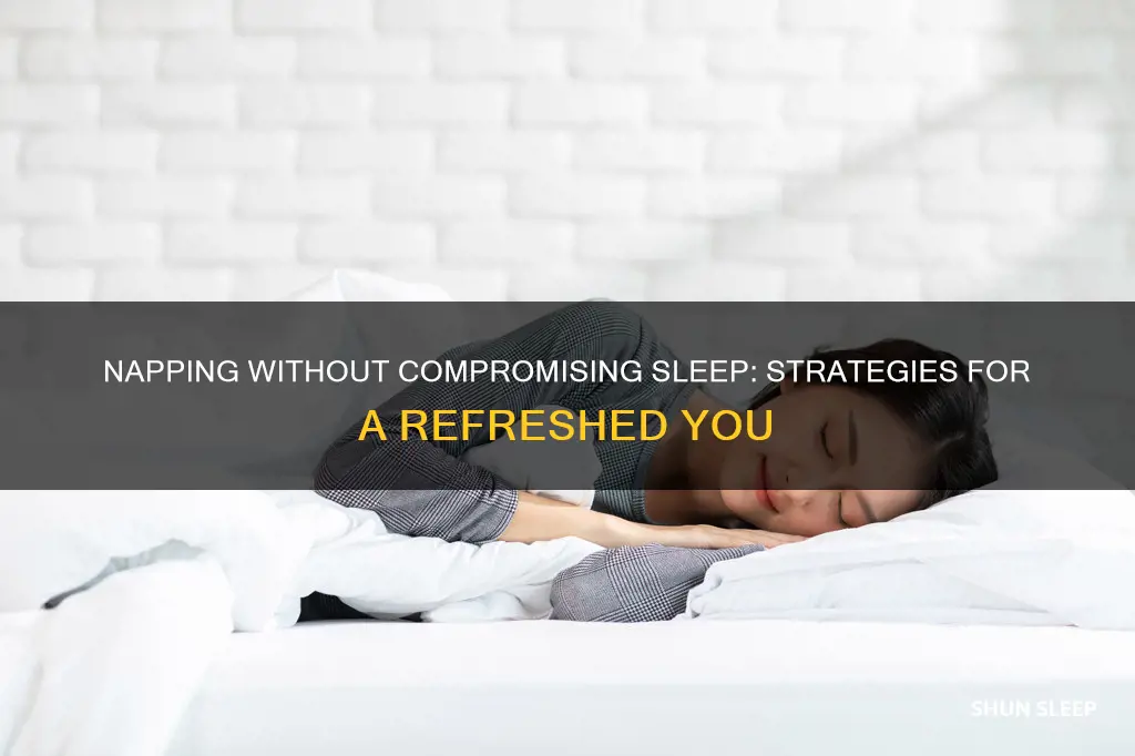 how to nap without ruining sleep