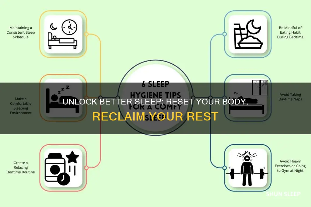 how to naturally reset your body for better sleep