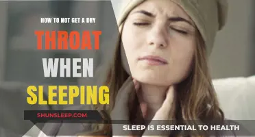 Prevent Dry Throat at Night: Simple Tips for Comfortable Sleep