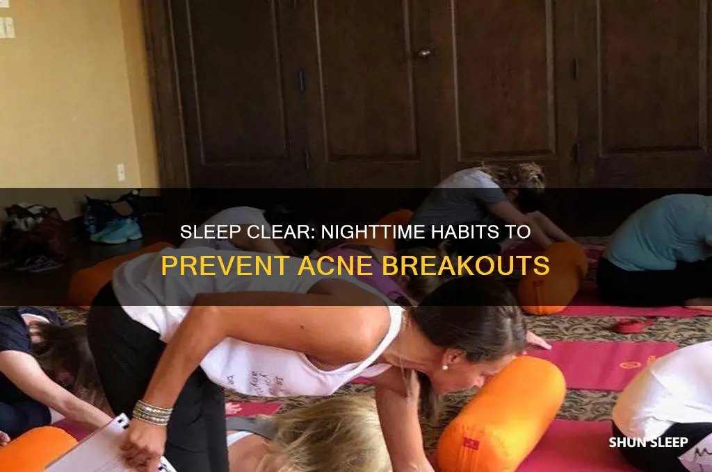 how to not get acne while sleeping