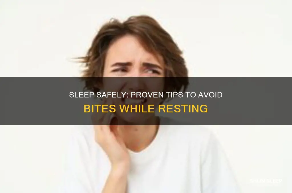 how to not get bit while sleeping