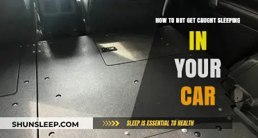 Stealthy Car Naps: Tips to Avoid Detection While Sleeping in Your Vehicle