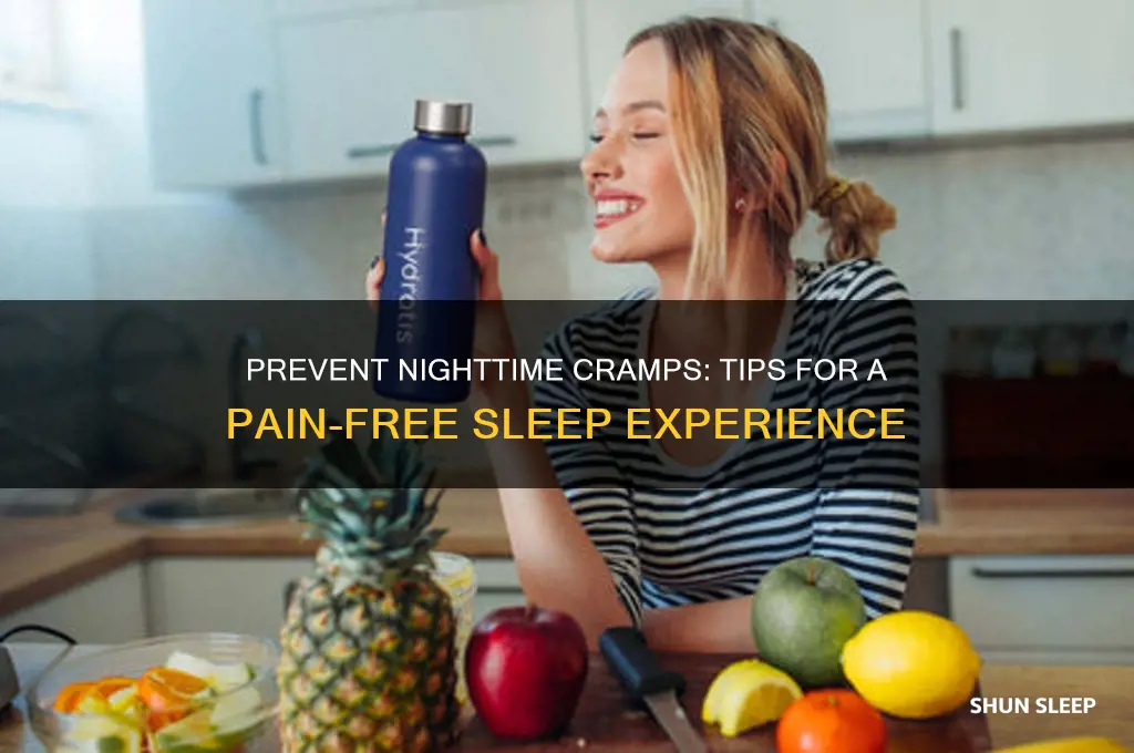 how to not get cramps while sleeping