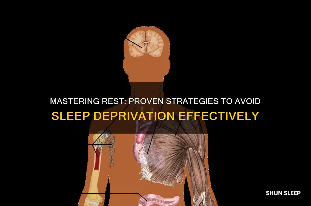 how to not get sleep deprived