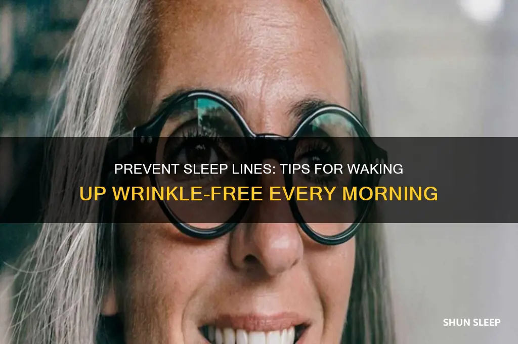 how to not get sleep lines