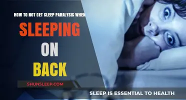 Prevent Sleep Paralysis: Tips for Safe Back Sleeping