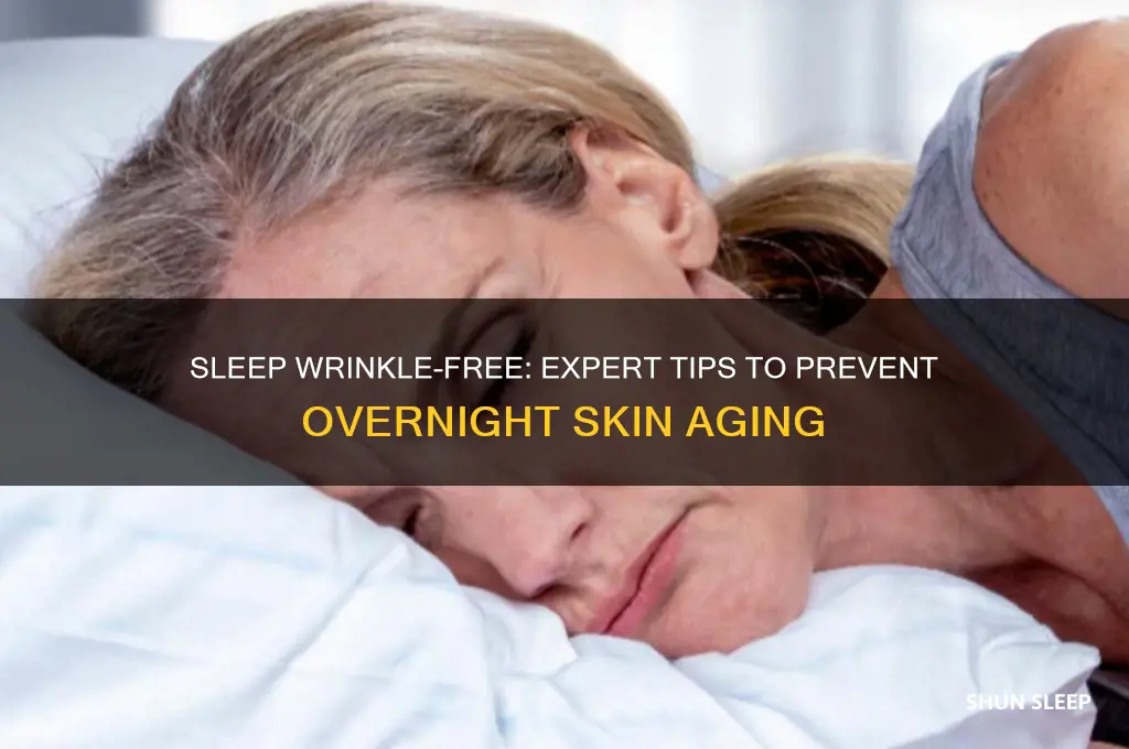 how to not get wrinkles when you sleep
