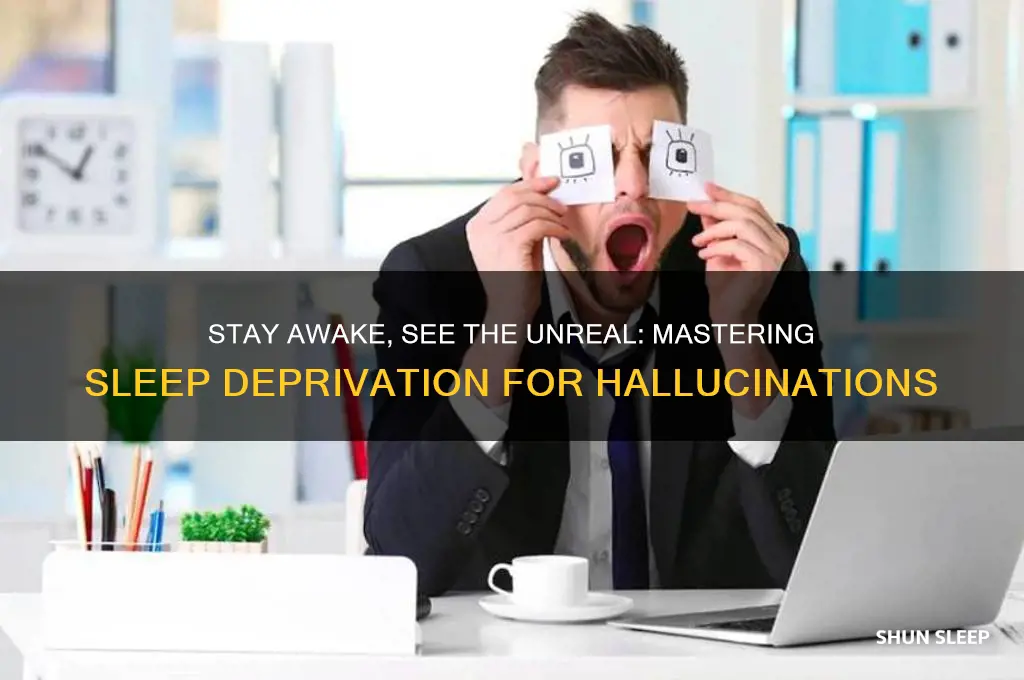 how to not sleep to get hallucinations