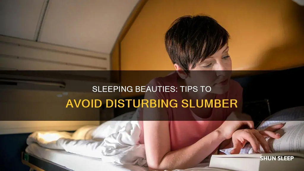 how to not wake a sleeping person