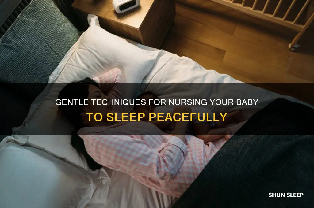 how to nurse your baby to sleep