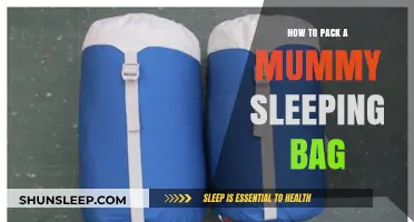 Packing a Mummy Sleeping Bag: Tips and Tricks