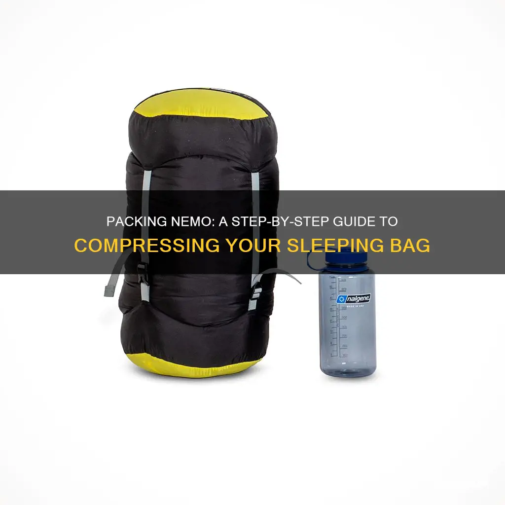 how to pack a nemo sleeping bag