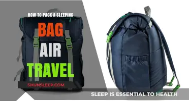 Smart Packing: Sleeping Bag for Air Travel