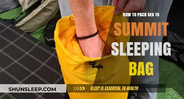 Sea to Summit Sleeping Bag: Packing Tips