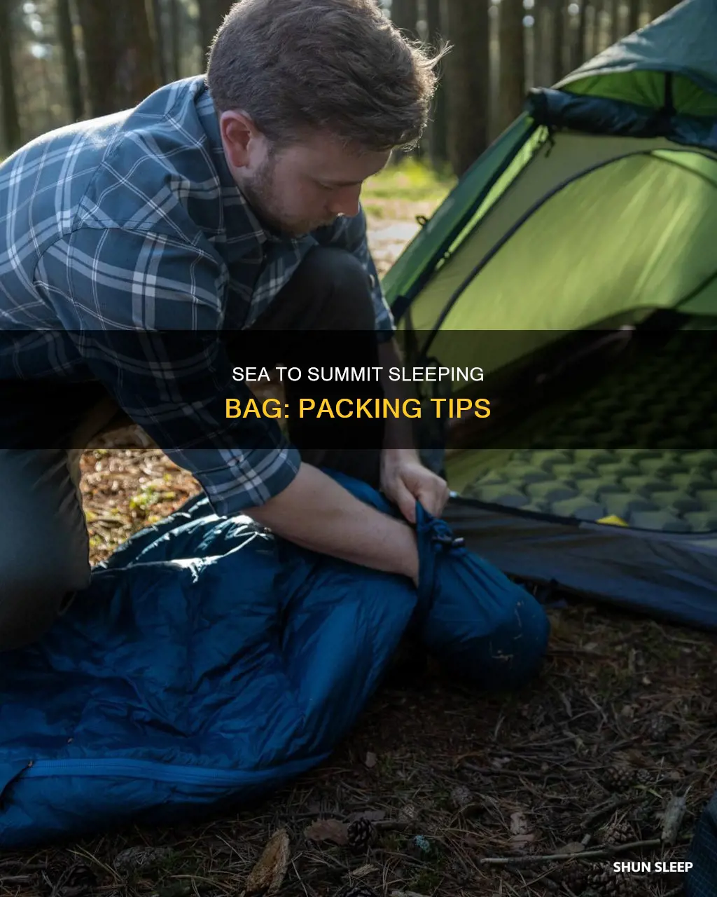 how to pack sea to summit sleeping bag