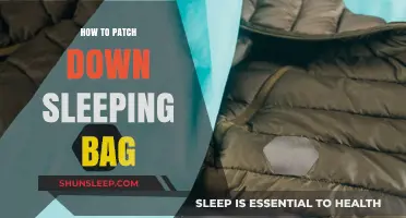Mending Your Sleeping Bag: Patching Guide
