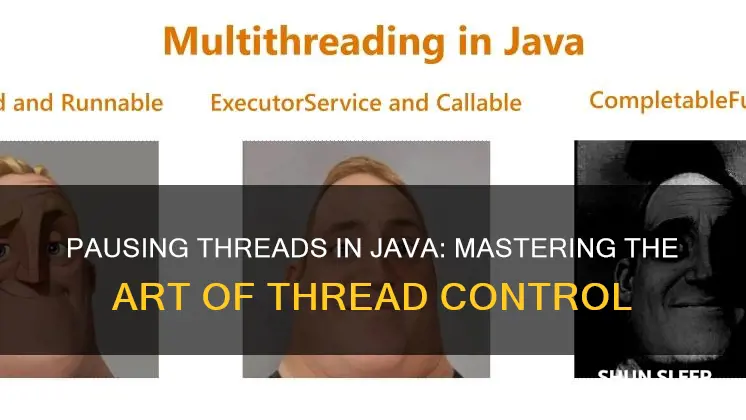 how to pause without sleep thread java