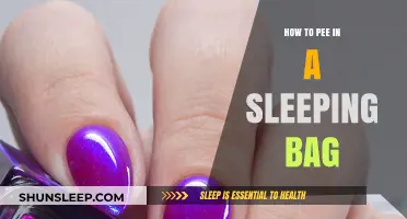 Stay Dry: Pee in Your Sleeping Bag Like a Pro