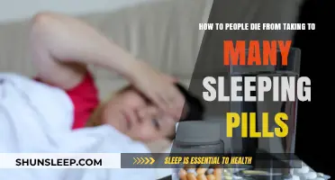 Sleeping Pills: An Overdose Can Kill