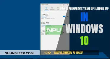 Waking Up Sleeping Windows Apps: A Permanent Solution