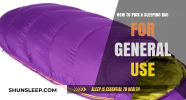 Choosing a Sleeping Bag: A General Guide