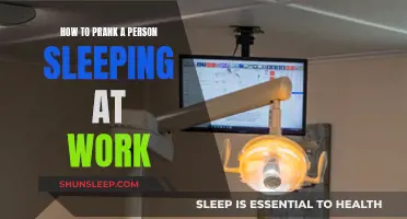 Creative Ways to Prank a Sleeping Colleague at Work