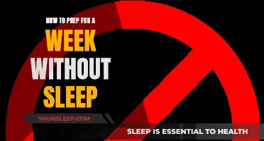 Preparing for a Sleepless Week: Strategies for Staying Awake