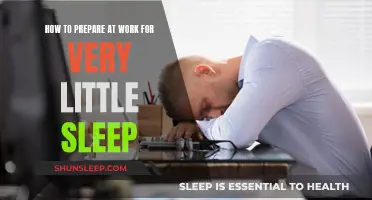 Prepare for Sleep Deprivation: Strategies for Work Performance