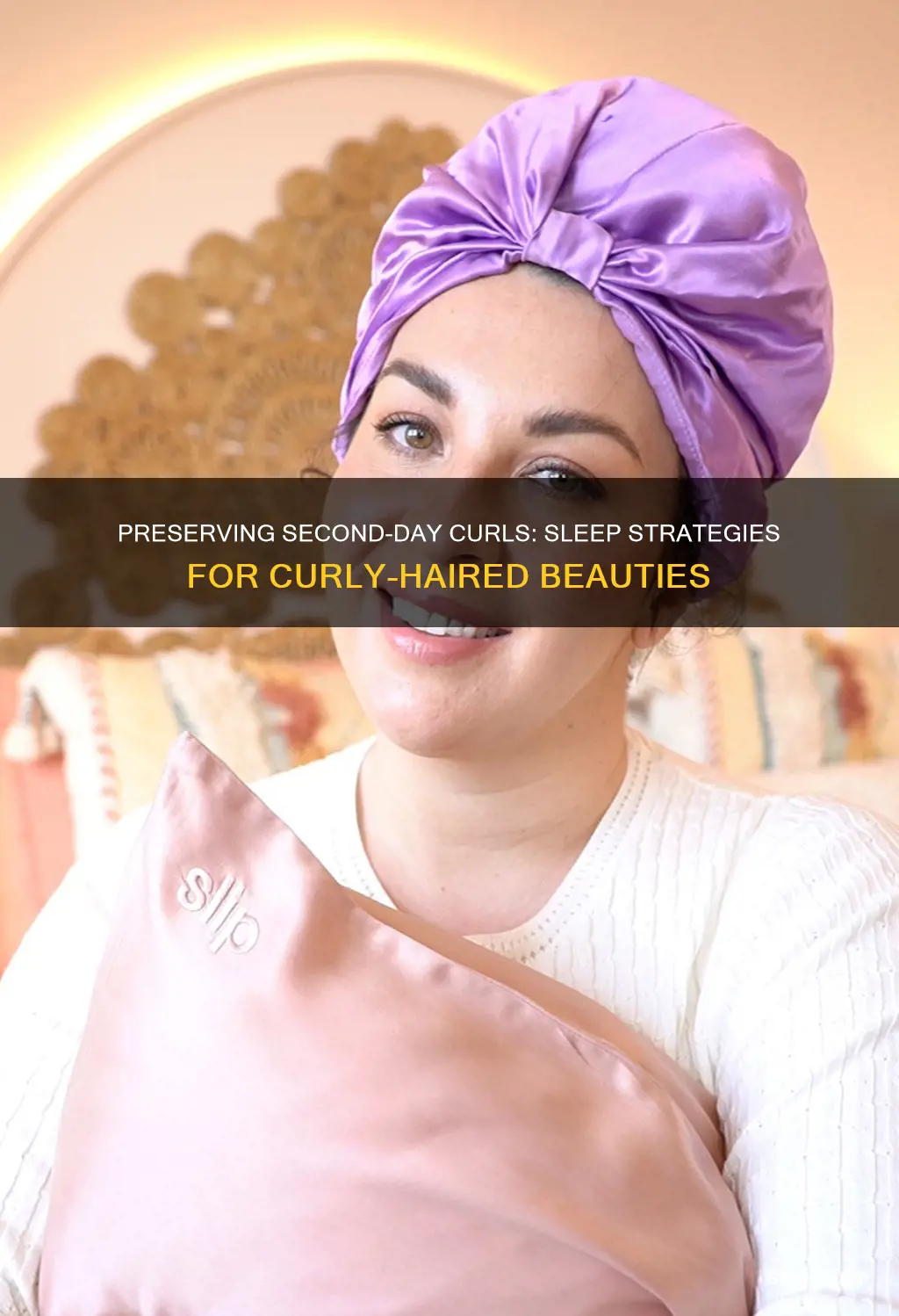 how to preserve second day curls sleeping