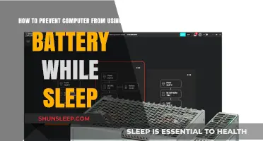 Protect Your Battery: Prevent Computer Drain While Asleep